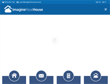 Tablet Screenshot of imagineyourhouse.com